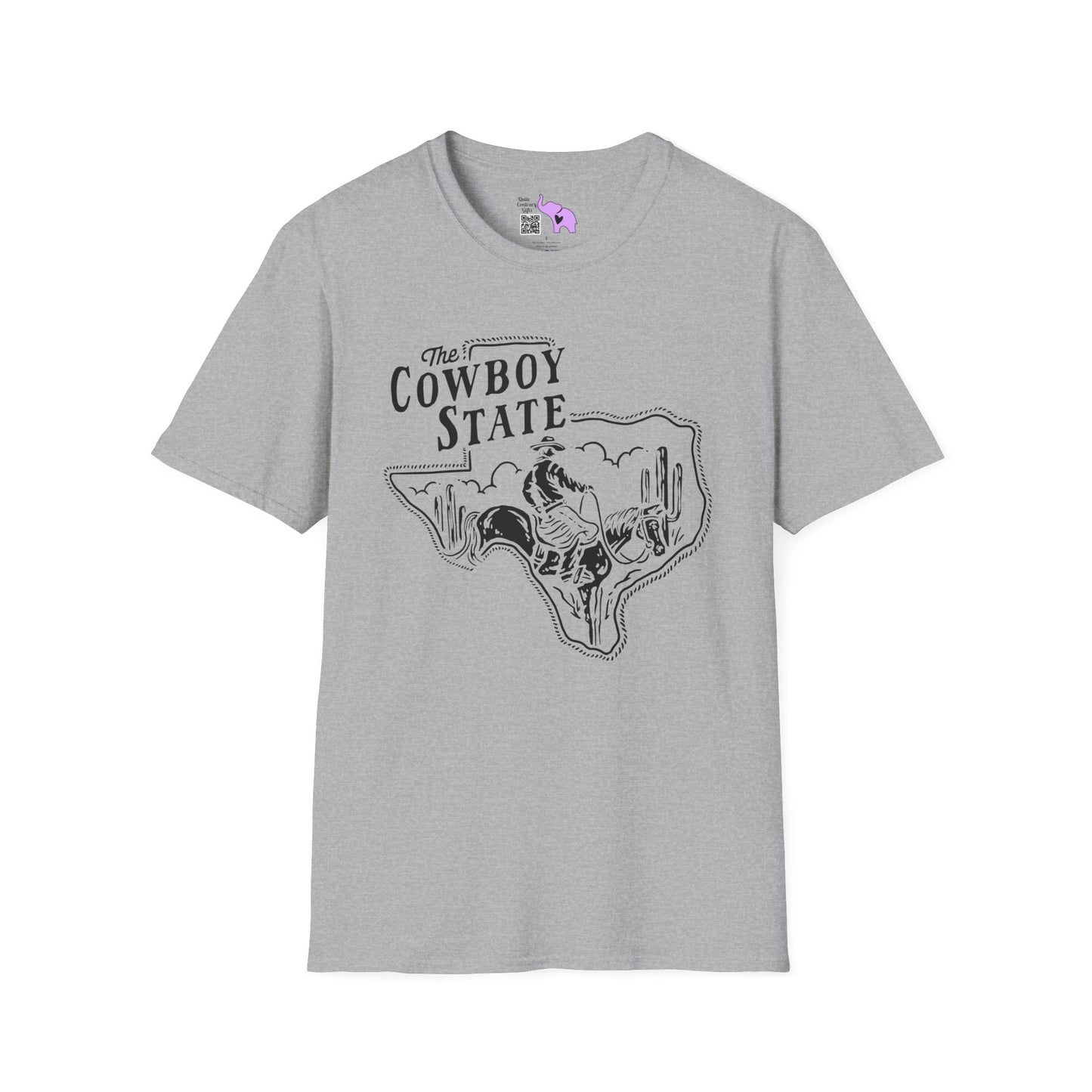 Texas The Cowboy State Adult T-shirt