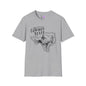 Texas The Cowboy State Adult T-shirt