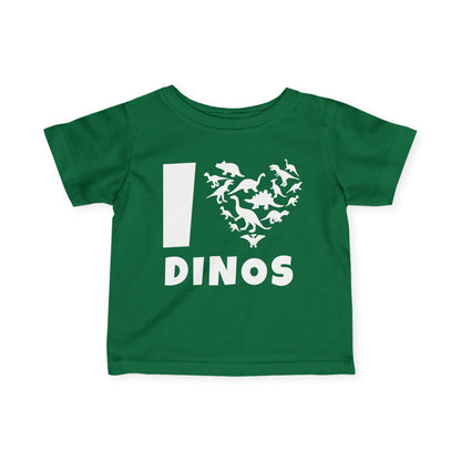""I Love Dinosaurs Infant Soft T-Shirt