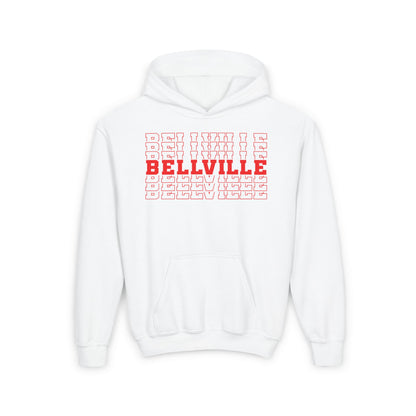 Bellville (Stacked) Youth Heavy Blend Hoodie
