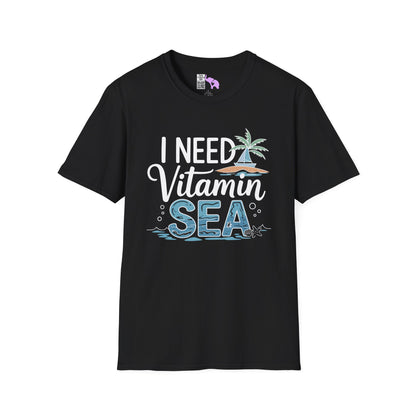 I Need Vitamin Sea (2) Adult T-shirt