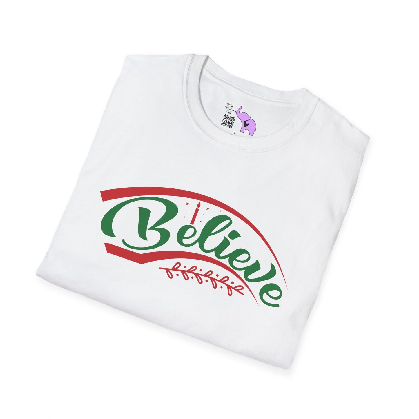 Believe Adult T-shirt