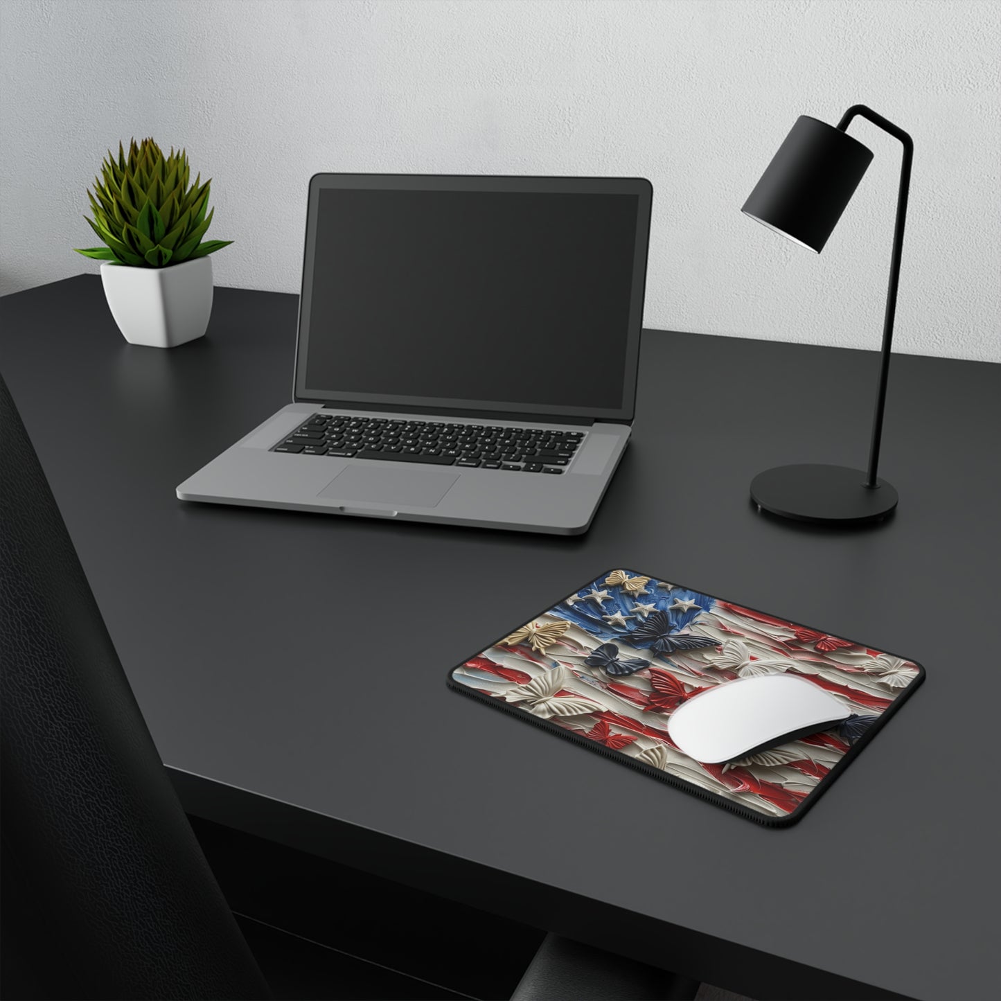 Stars, Stripes, and Wings Non-Slip Gaming Mouse Pad