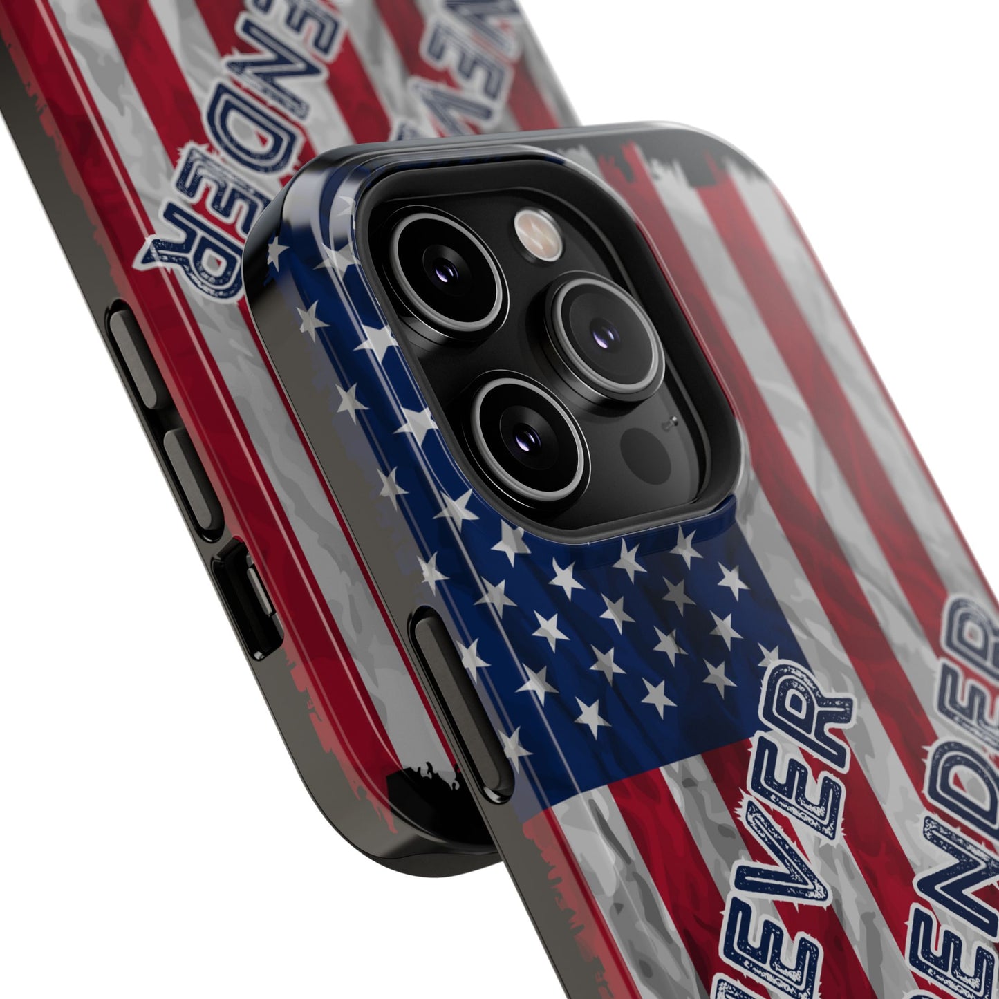 Never Surrender American Flag Impact-Resistant Cases