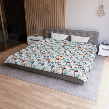 Home Run Heroes Microfiber Duvet Cover
