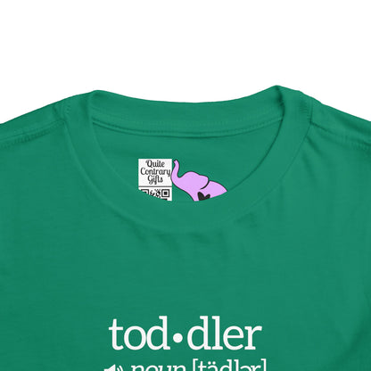 Funny Toddler Definition Toddler Tee
