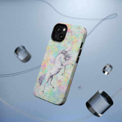 Pastel Pegasus MagSafe® Compatible Tough Case for iPhone