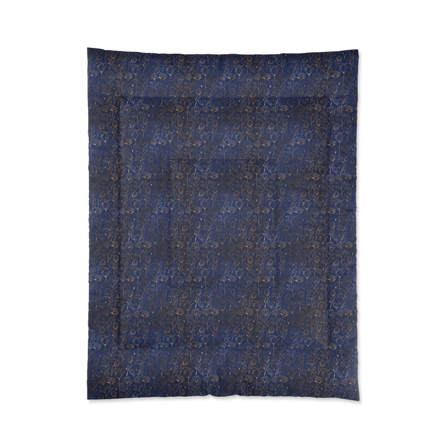 Sapphire Gilded Garden Comforter