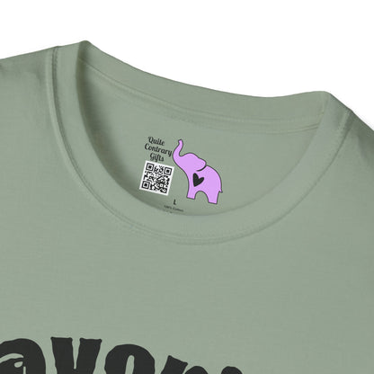 Favorite Auntie Skull Green/Blue Adult T-shirt