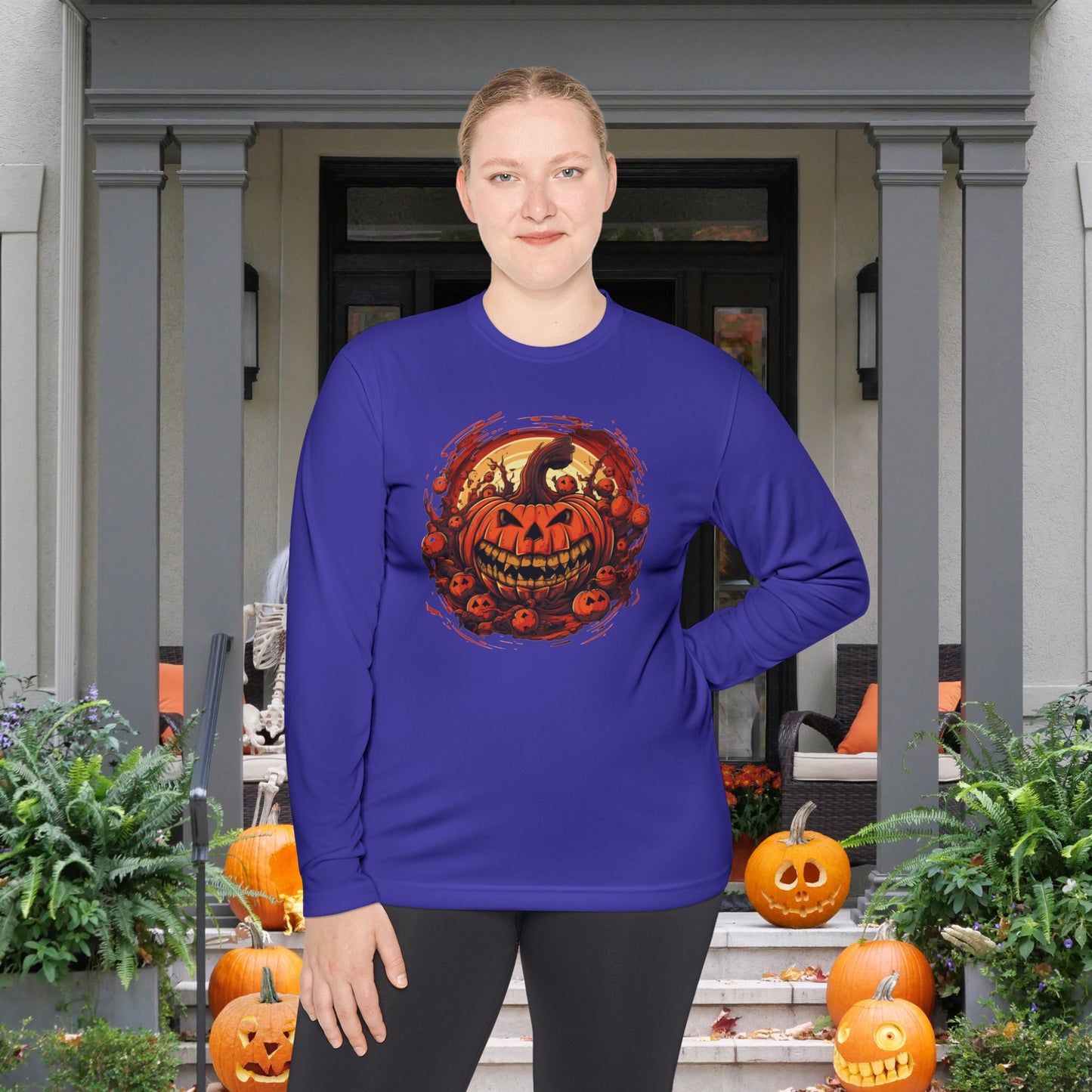 Sinister Smile Adult Long Sleeve Tee