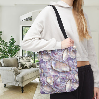 Purple Opalescent Dreams Canvas Tote Bag