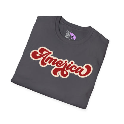 Retro America Adult T-shirt