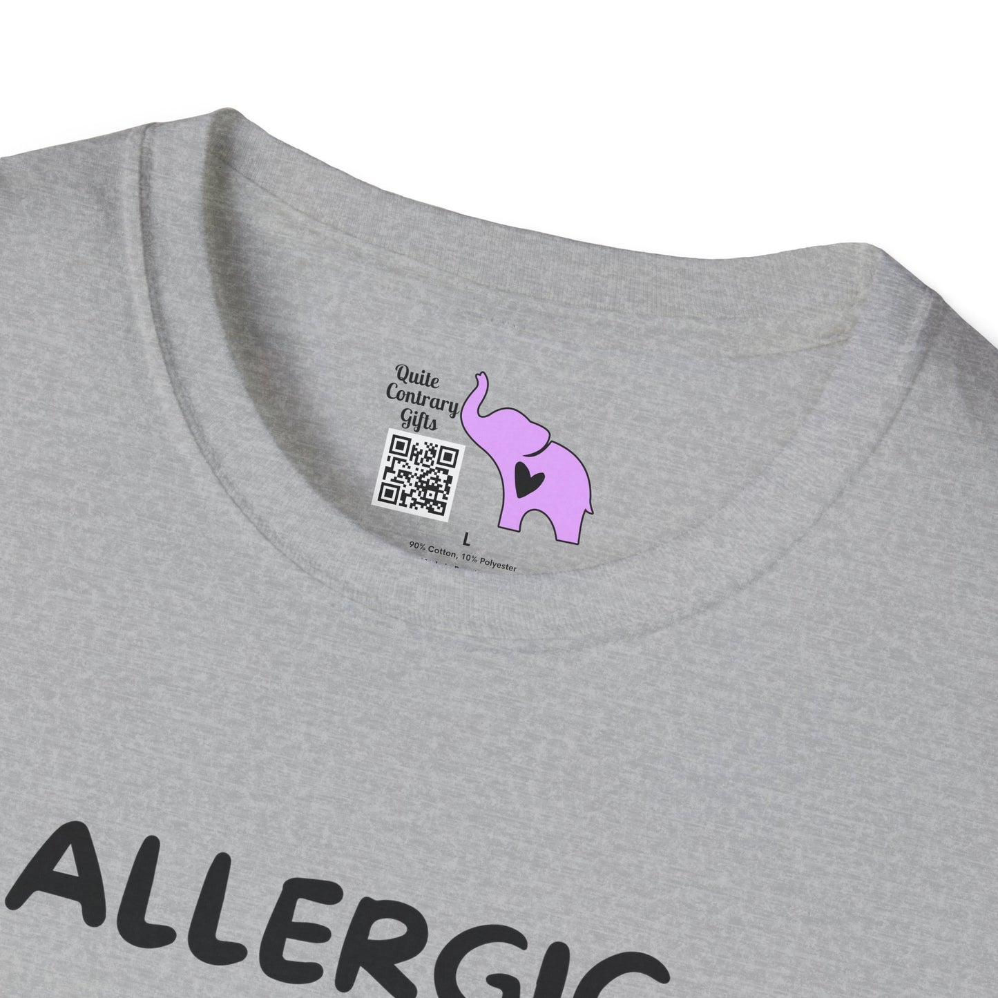 Allergic To Entitlement Adult T-shirt