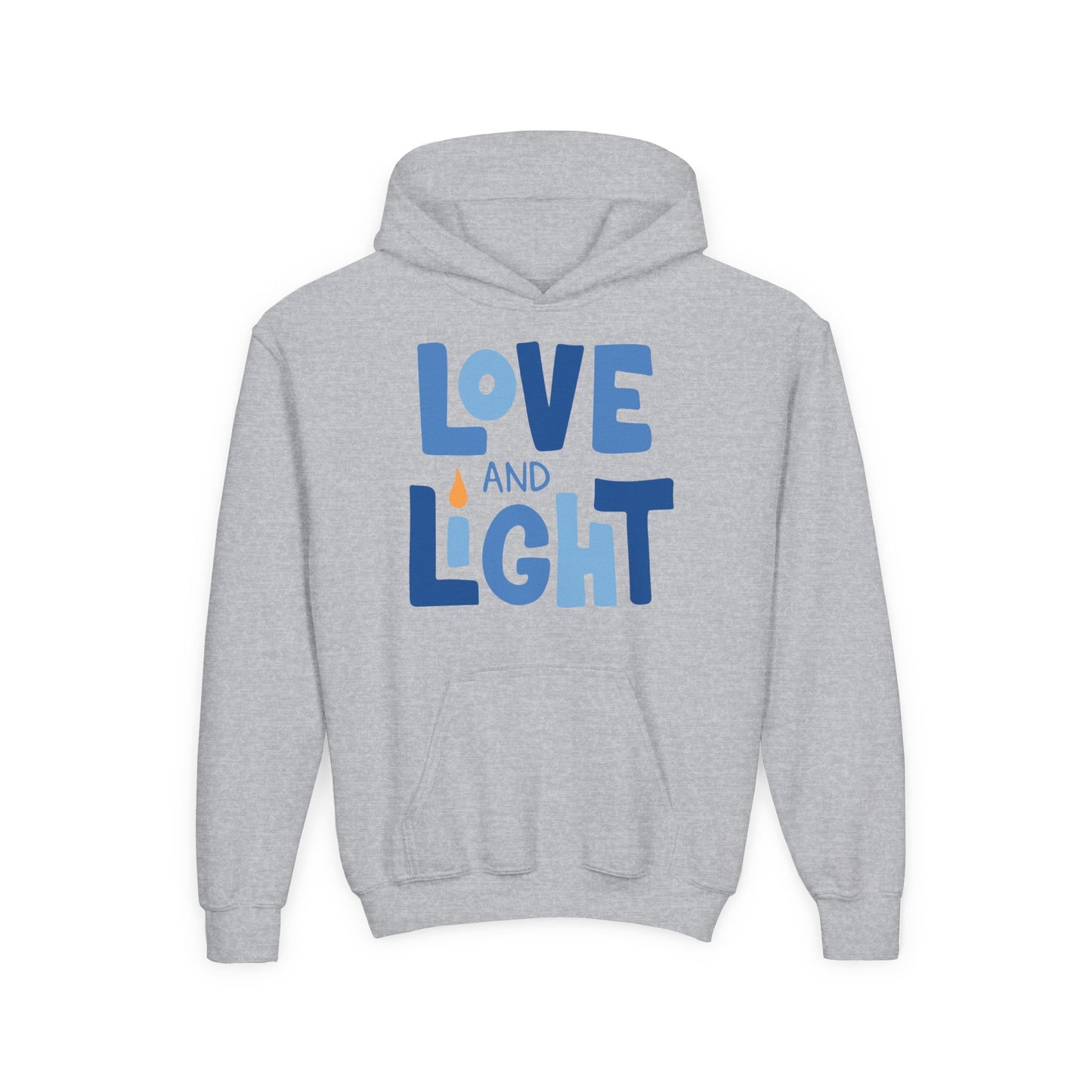 Hanukkah Love & Light 2 Youth Hoodie