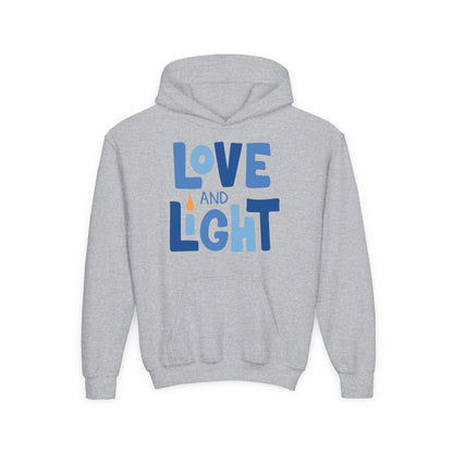 Hanukkah Love & Light 2 Youth Hoodie