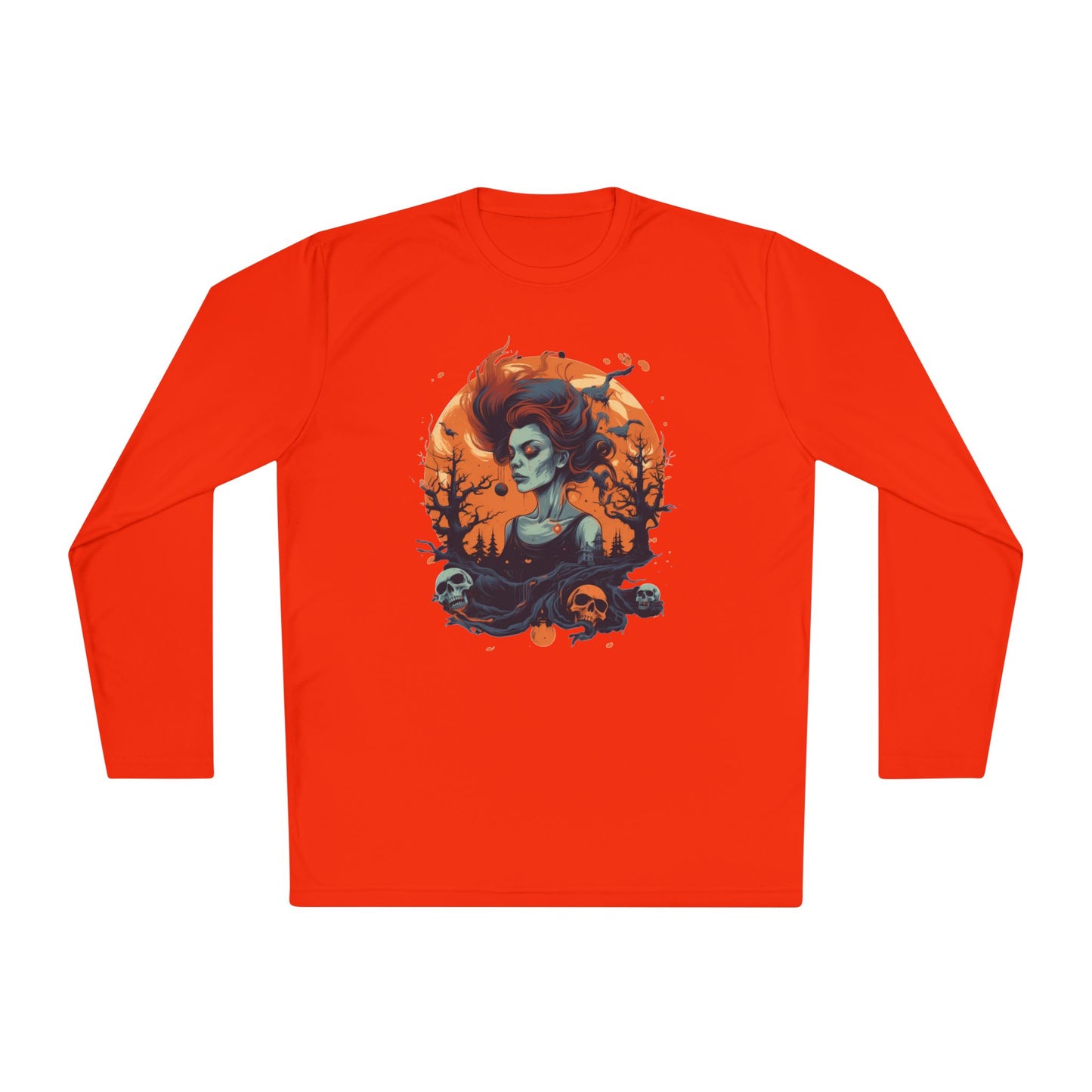 Creepy Boo's 1 Adult Long Sleeve Tee
