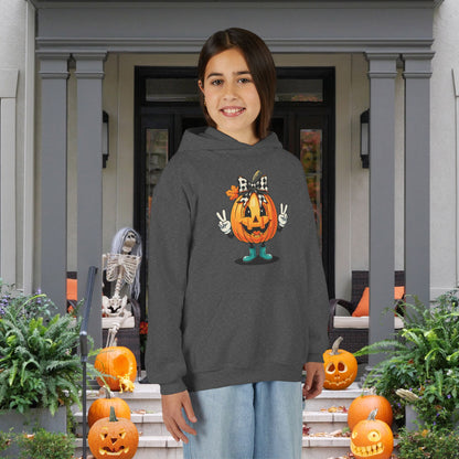 Pumpkin Peace Youth Heavy Blend Hoodie