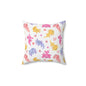 Axolotl Whimsy Throw Pillow