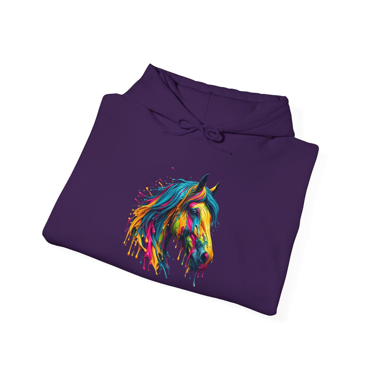 Colorful Horse Heavy Blend™ Hooded Sweatshirt