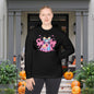 Spooky Pastel Ghost Adult Long Sleeve Tee