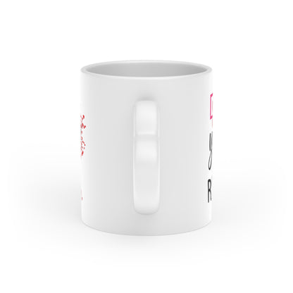 I'm Yours No Refund Heart-Shaped Mug