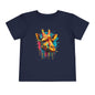 Colorful Giraffe Toddler Tee