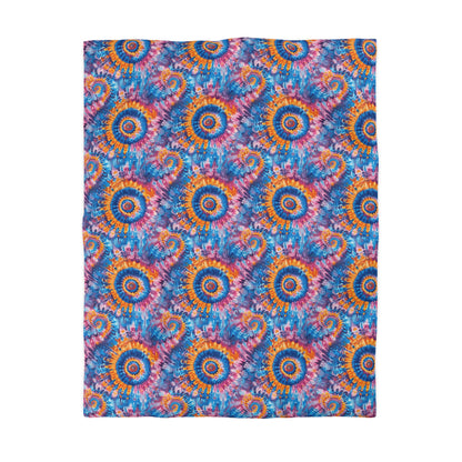 Trippy Taffy Microfiber Duvet Cover