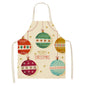 Christmas Series Cotton And Linen Aprons Variety