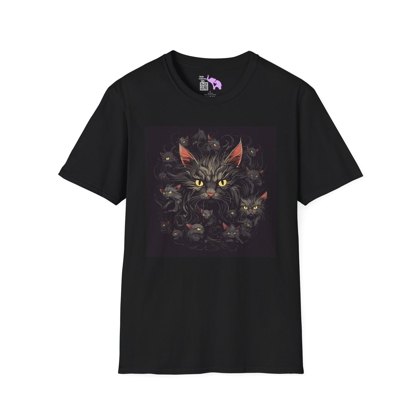 Creepy Black Cats 1 T-shirt