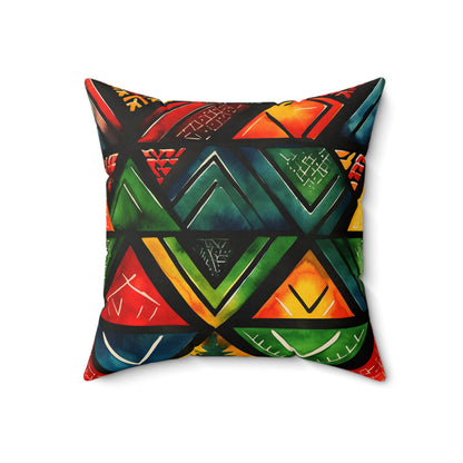 Ancestor Echo Throw Pillow