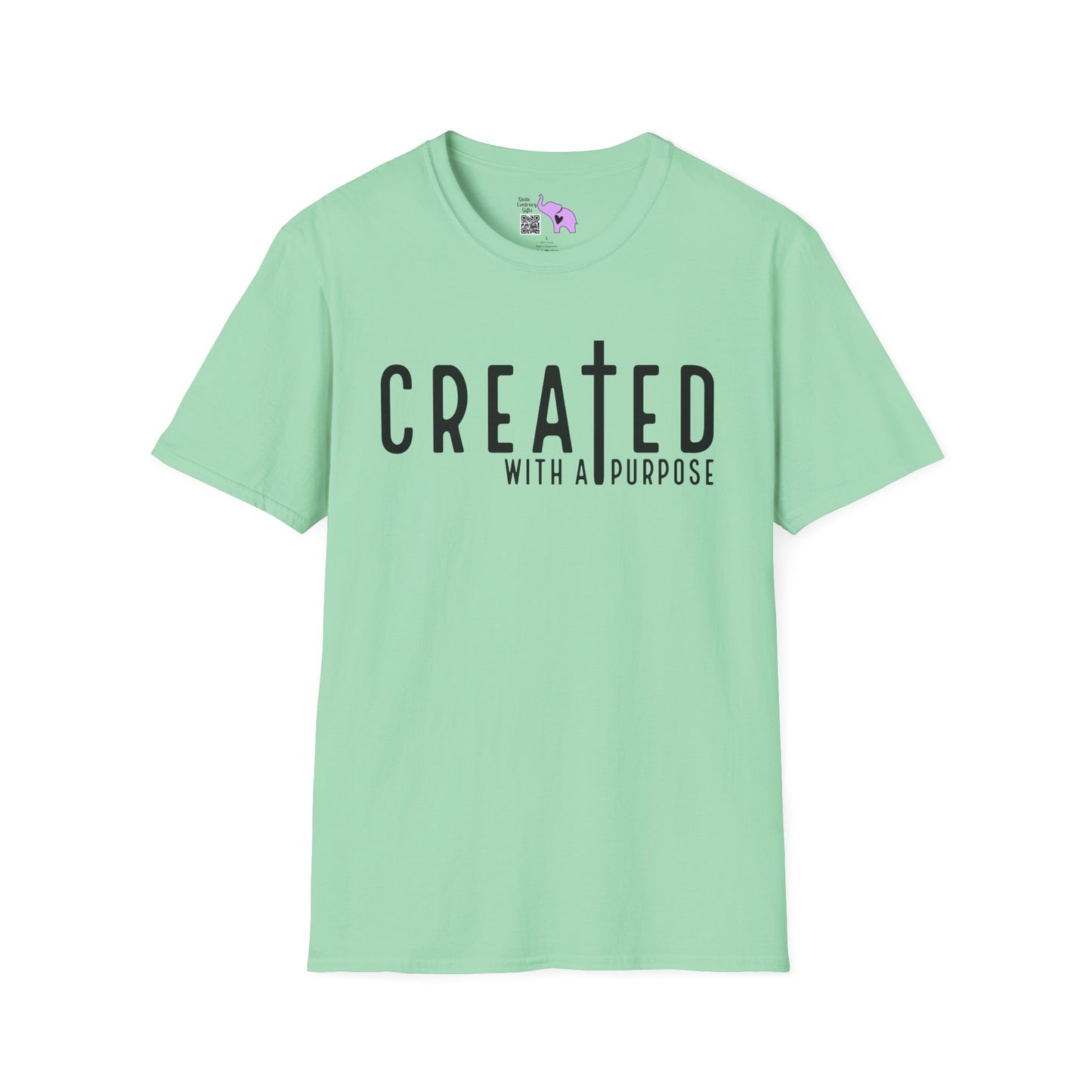 Created With A Purpose Adult T-shirt