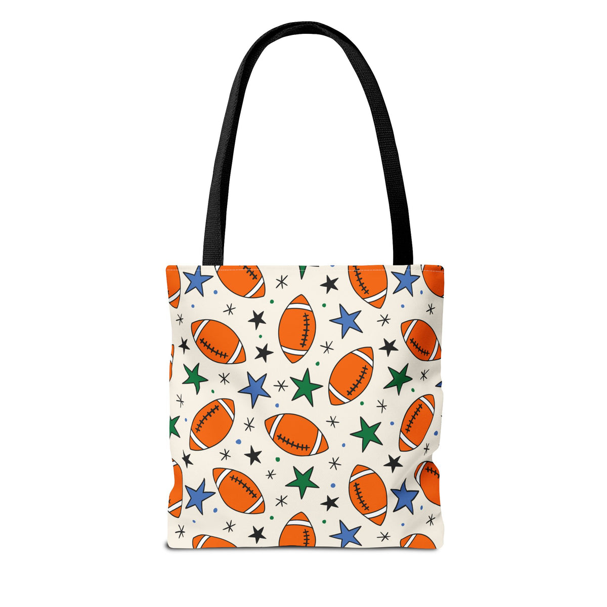 Touchdown Stars Canvas Tote Bag