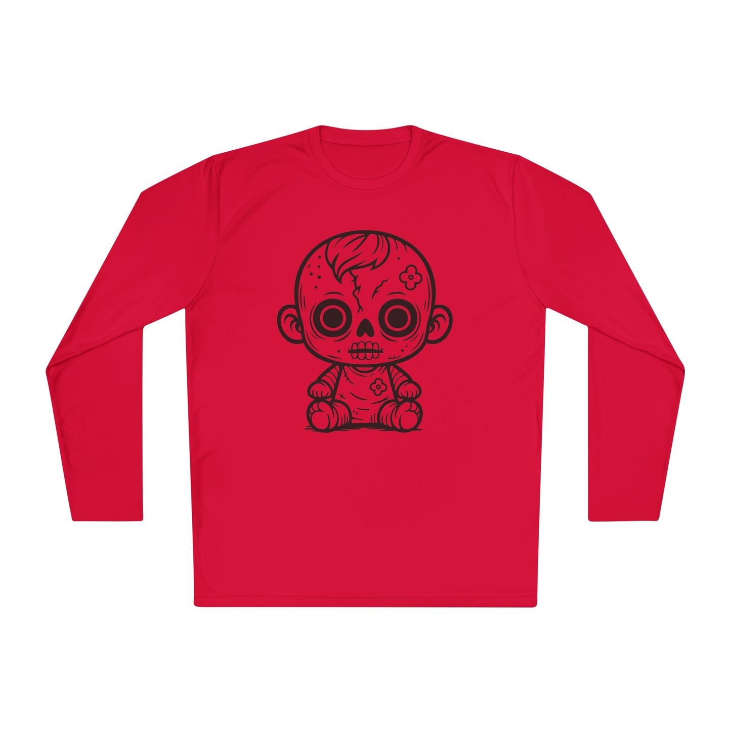 Zombie Baby Adult Long Sleeve Tee