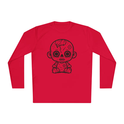 Zombie Baby Adult Long Sleeve Tee