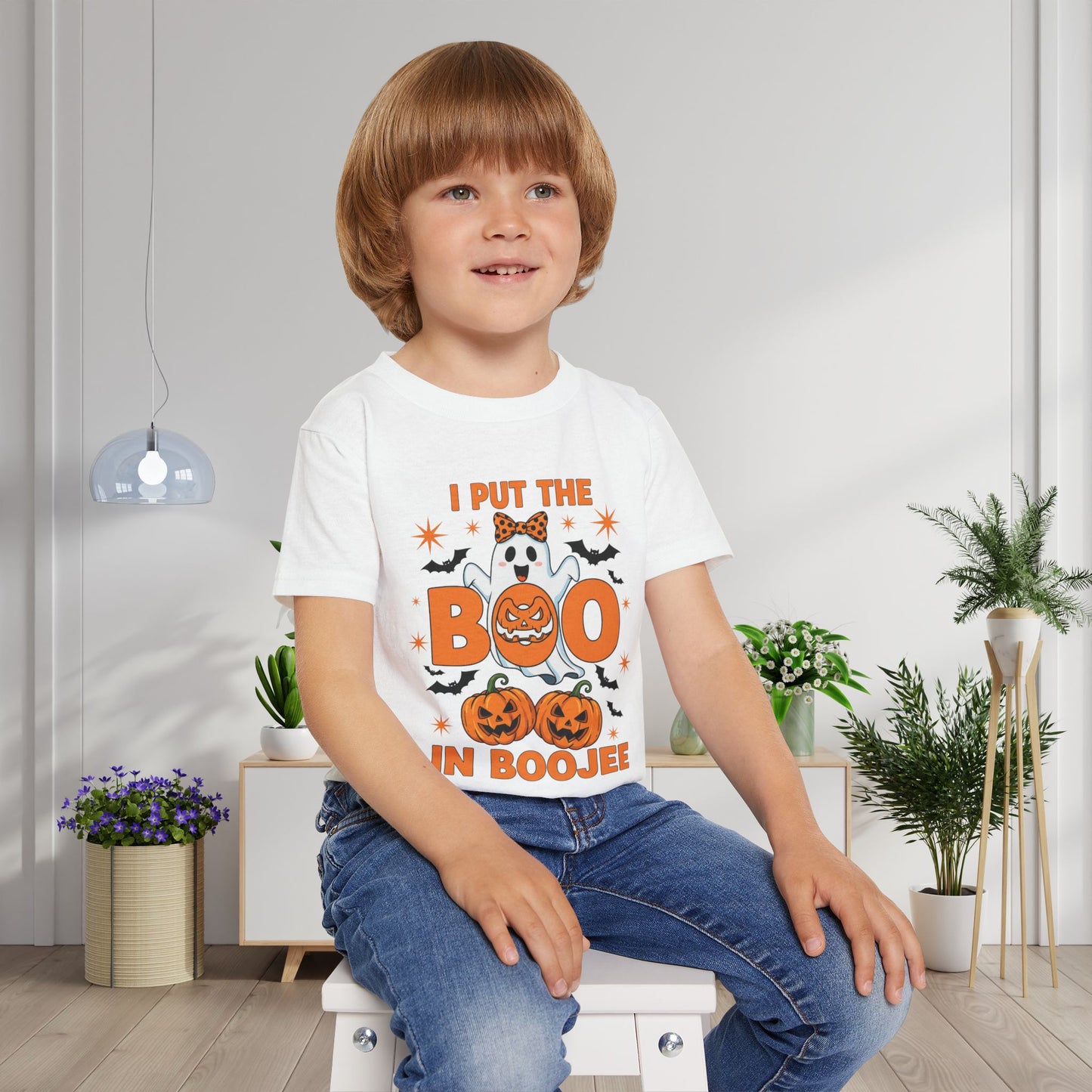 I Put the Boo in Boojee Heavy Cotton™ Toddler T-shirt