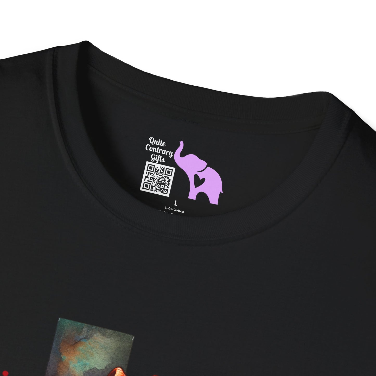 Texas Cow Skull w/Red Cowboy Hat Adult T-shirt