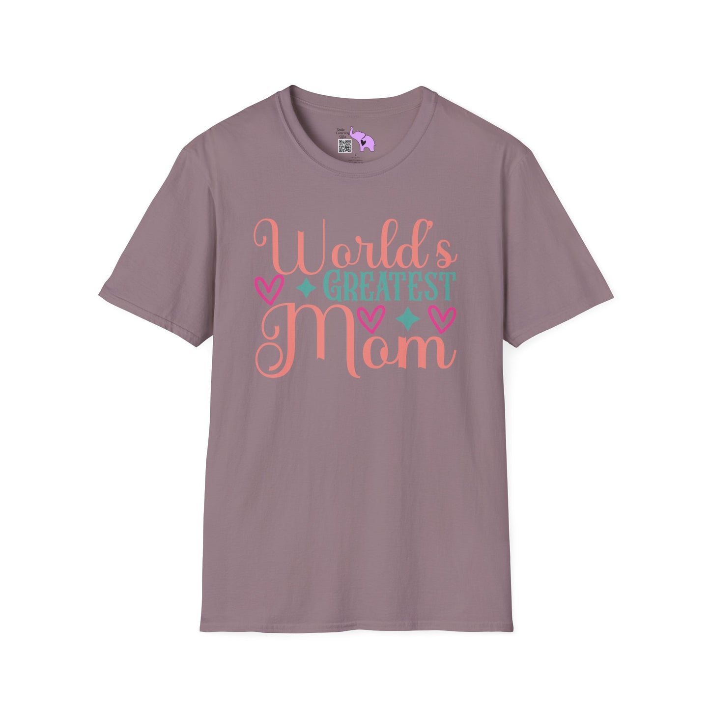 World's Greatest Mom Adult T-shirt
