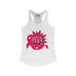 Breast Cancer Warrior Punch Women's Ideal Racerback Tank