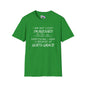 I'm Not Lucky I'm Blessed Adult T-shirt