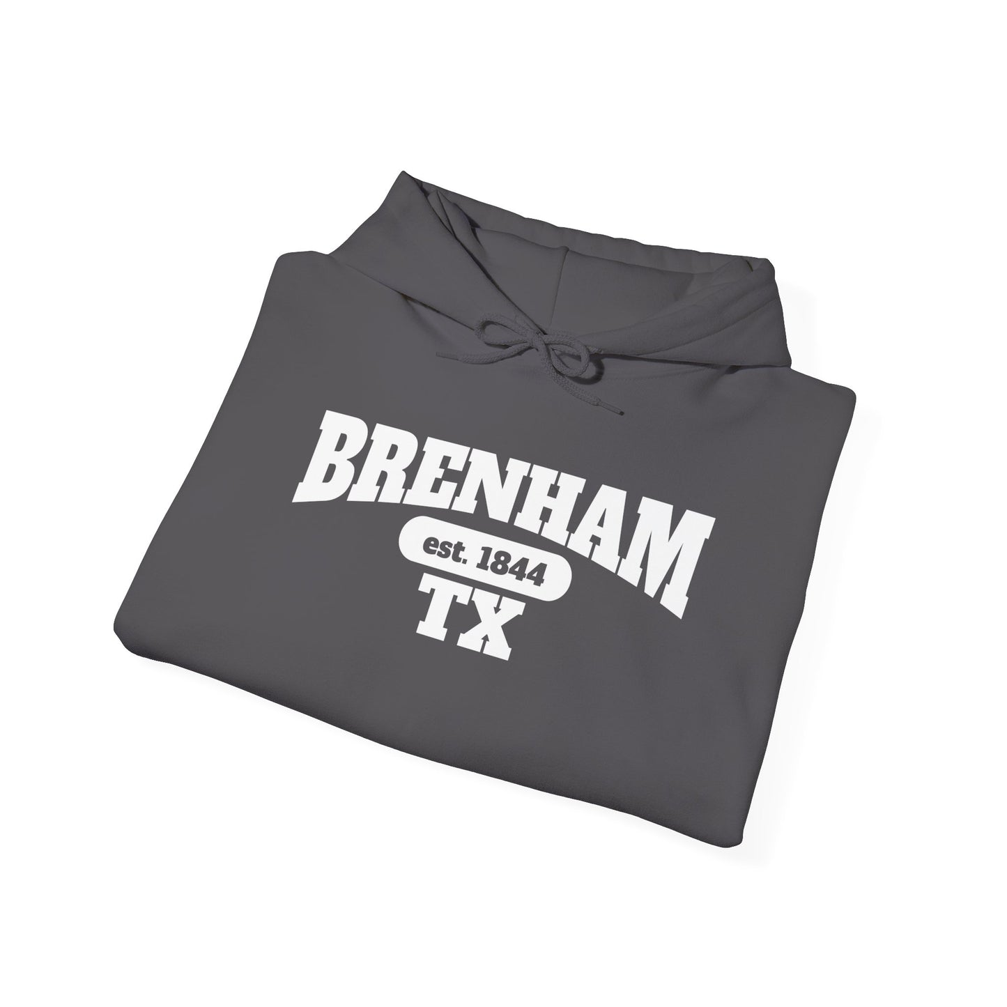 Brenham Tx Est. 1844 Adult Heavy Blend™ Hoodie