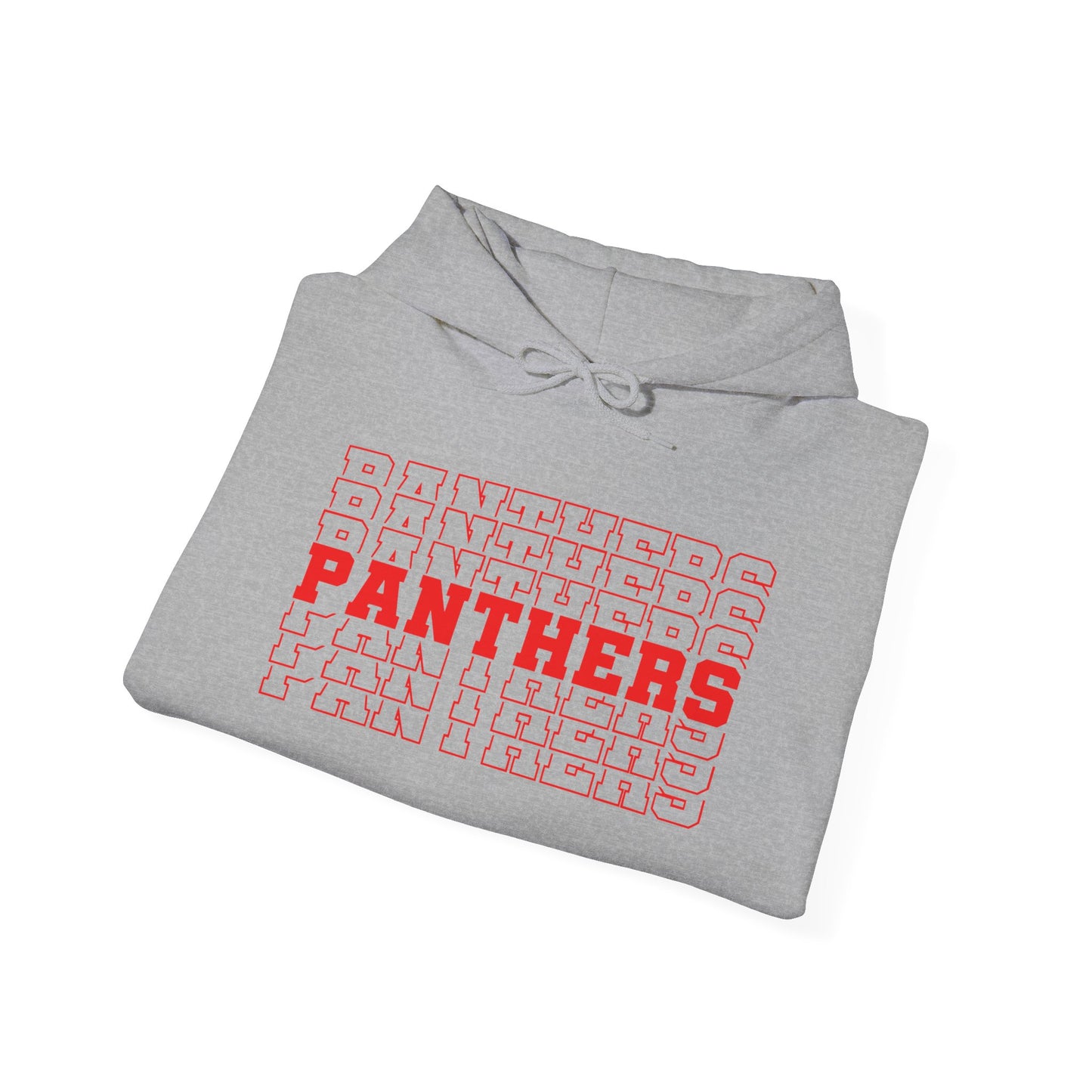Panthers (Stacked) Adult Heavy Blend™ Hooded Sweatshirt