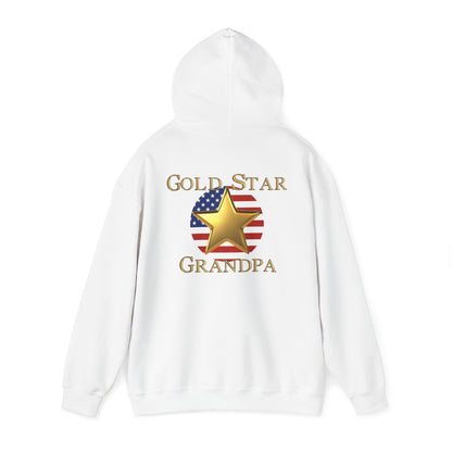 Gold Star Grandpa Heavy Blend™ Hooded Sweatshirt