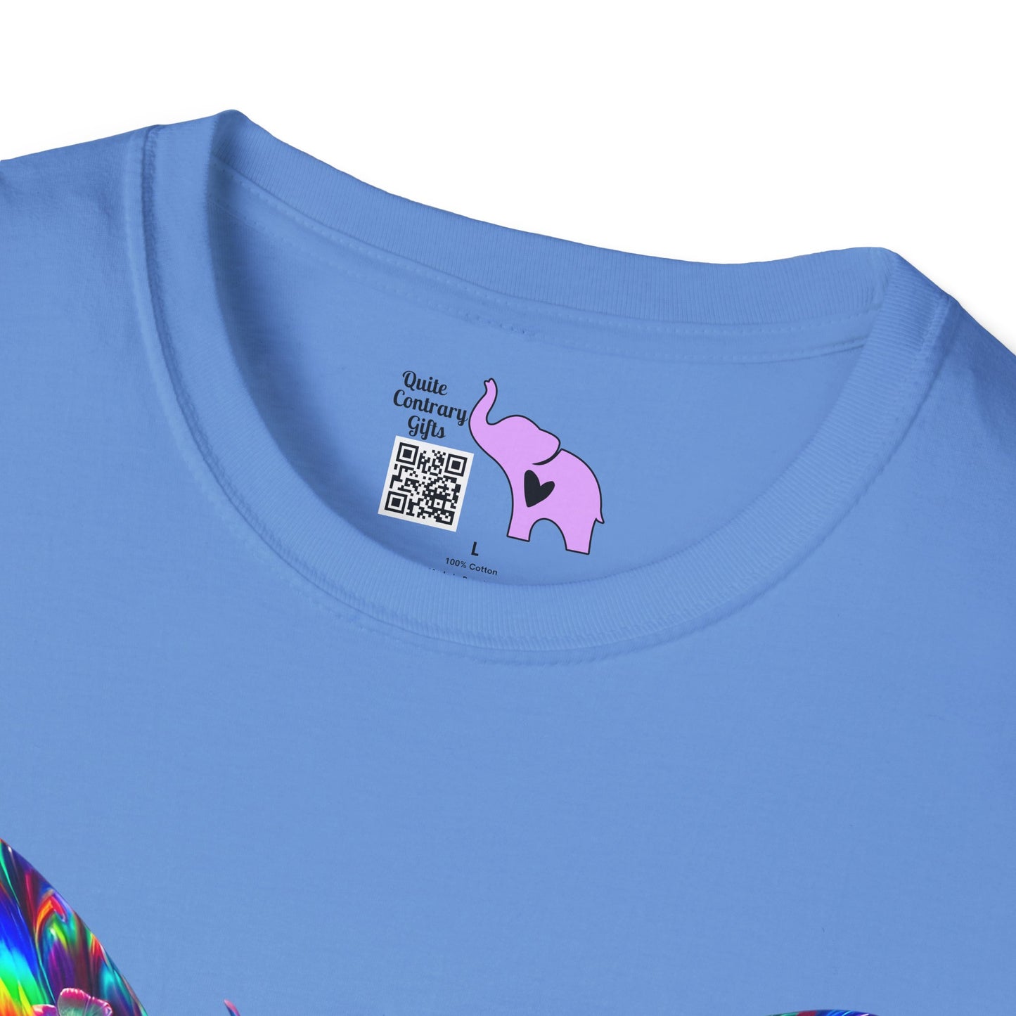 Neon Bloomfly Adult T-shirt