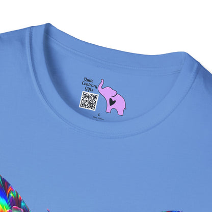 Neon Bloomfly Adult T-shirt