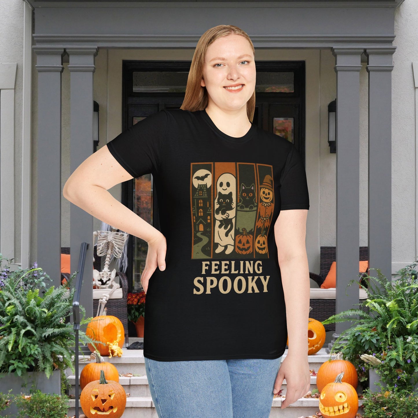 Feeling Spooky Adult T-shirt