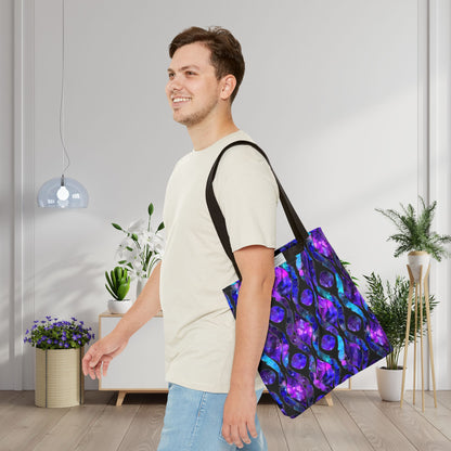 Celestial Glass Canvas Tote Bag