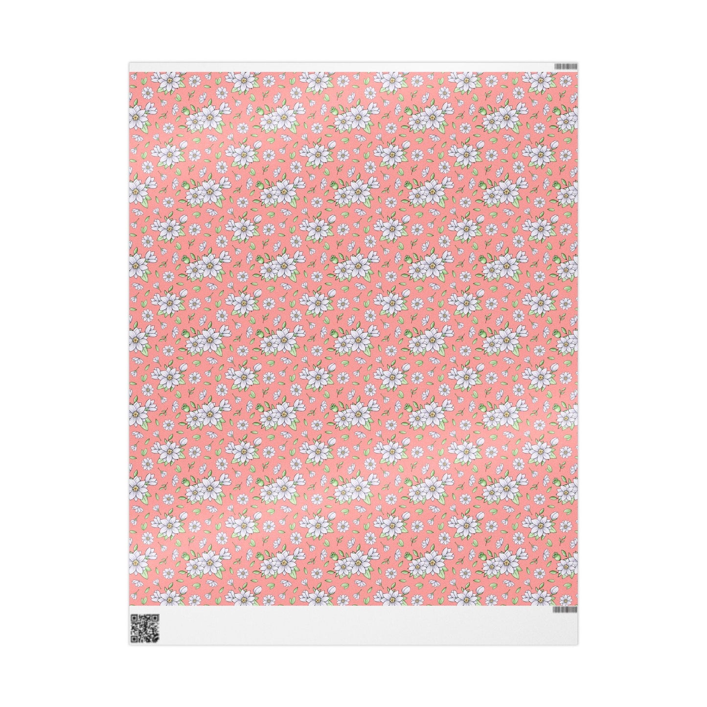 Jasmine Blush Garden Wrapping Paper