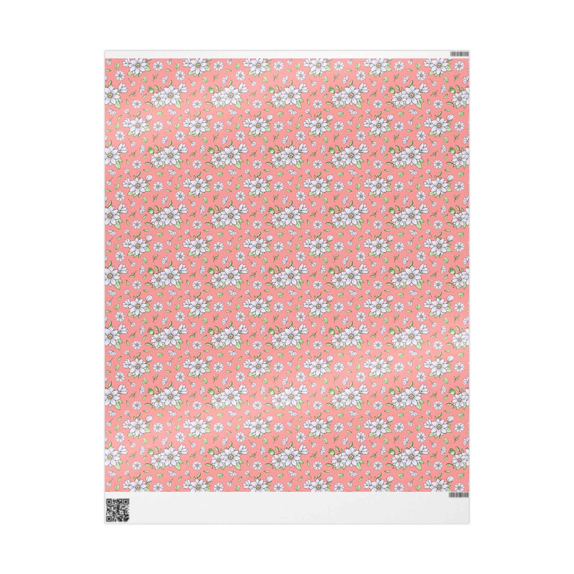 Jasmine Blush Garden Wrapping Paper
