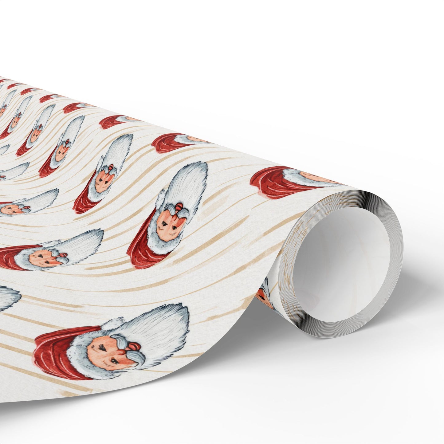 Jolly Old St. Nick Wrapping Paper