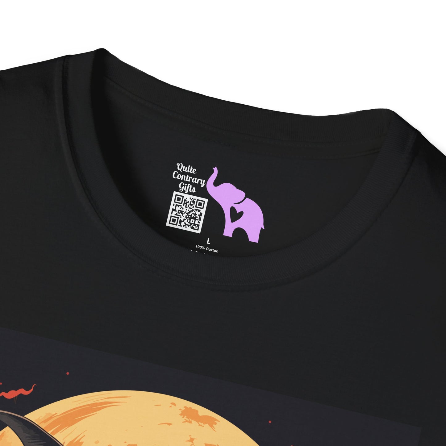 Creepy Bats Over Moon 3 T-shirt